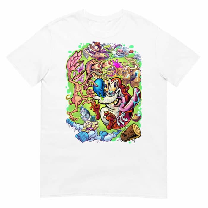 Ren and Stimpy Tribute  Short-Sleeve Unisex T-Shirt