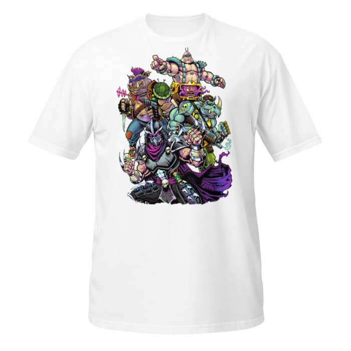 TMNT Villains Parody Short-Sleeve Unisex T-Shirt