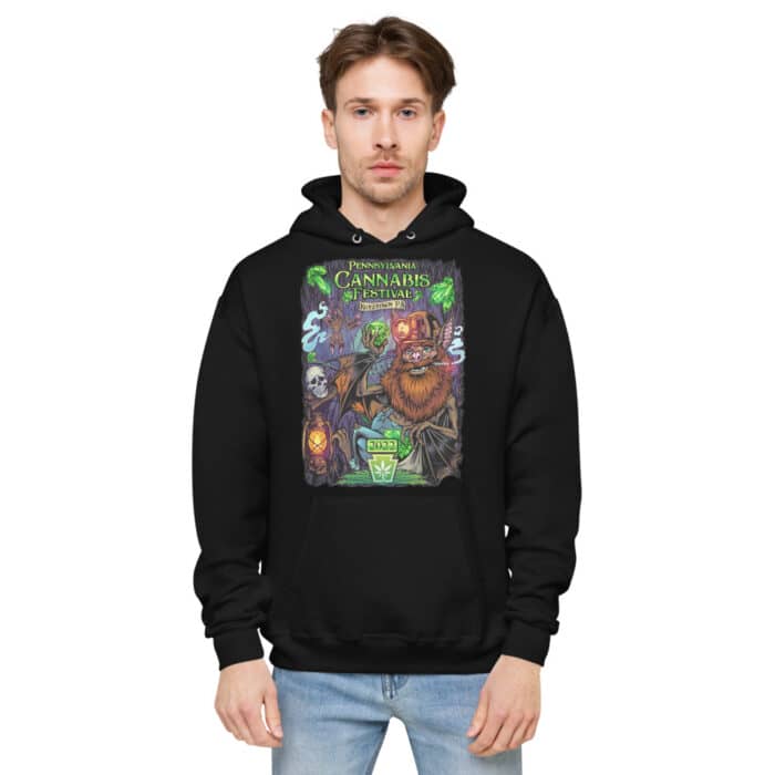 Pennsylvania Cannabis Festival 2022 Unisex fleece hoodie - Image 2