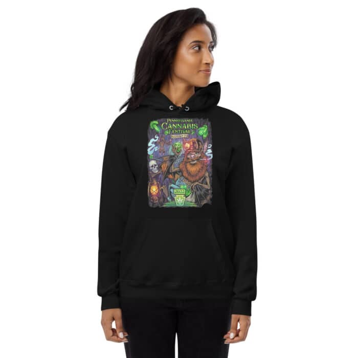 Pennsylvania Cannabis Festival 2022 Unisex fleece hoodie - Image 3