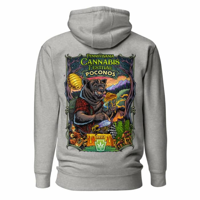 Pa Cannabis 2023 Unisex Hoodie - Image 8