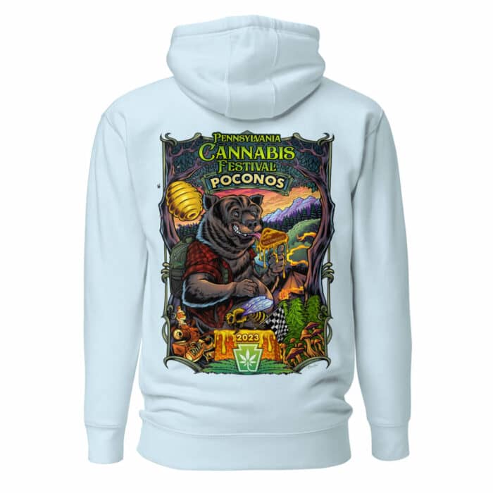 Pa Cannabis 2023 Unisex Hoodie - Image 9