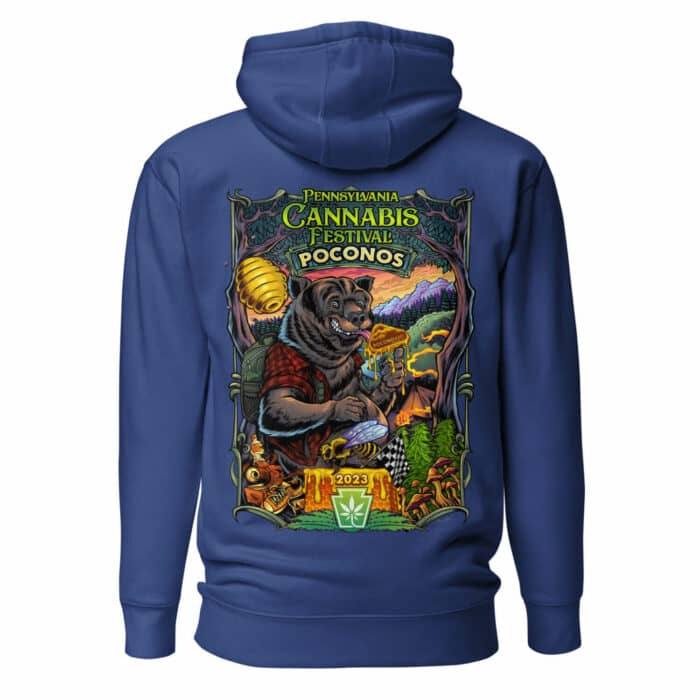 Pa Cannabis 2023 Unisex Hoodie - Image 5