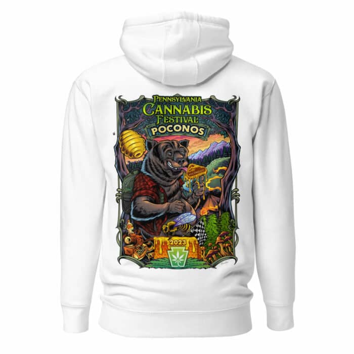 Pa Cannabis 2023 Unisex Hoodie - Image 10