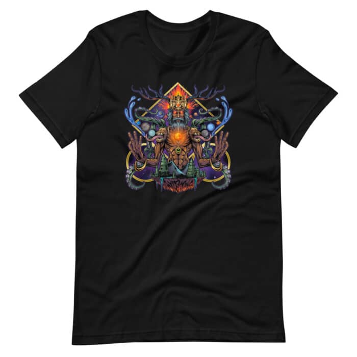 Meditating God Short-Sleeve Unisex T-Shirt - Image 4