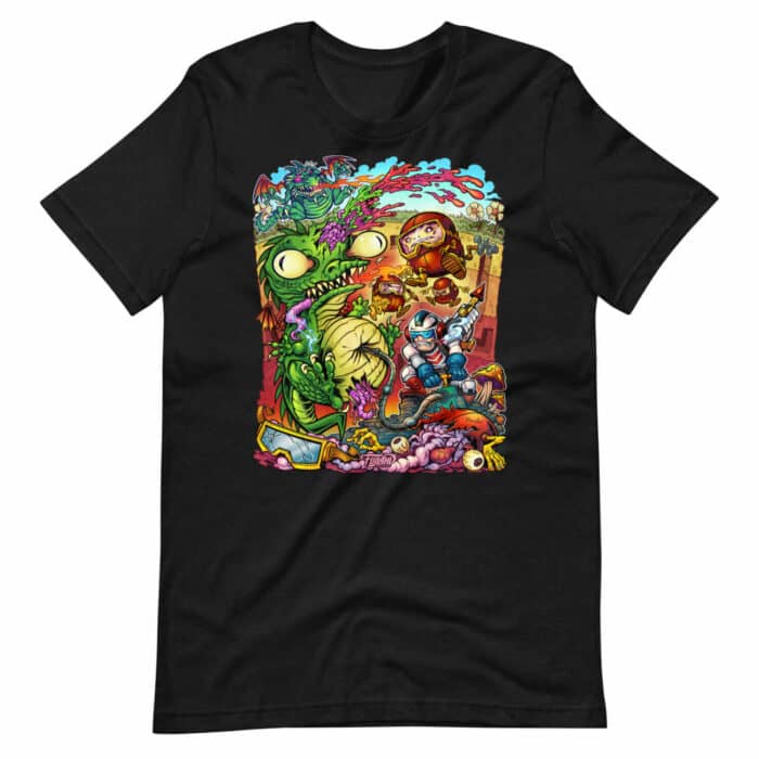 Dig Dug Unisex t-shirt - Image 3