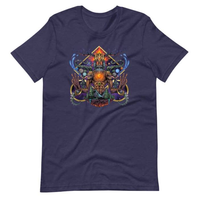 Meditating God Short-Sleeve Unisex T-Shirt - Image 5