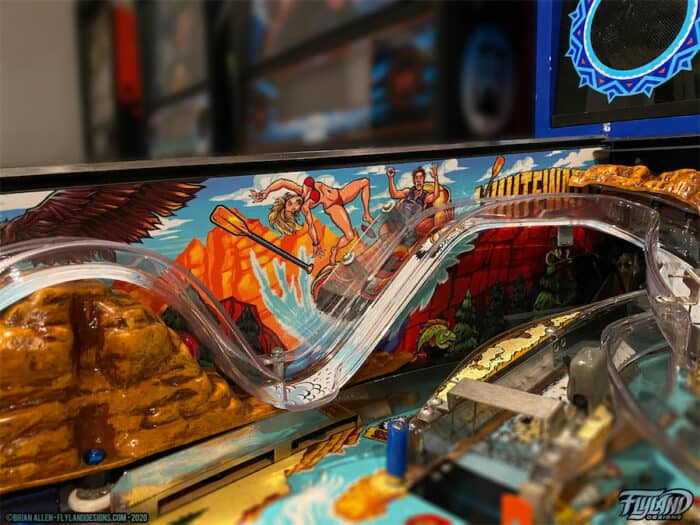 Alternate Side Blade pinball art