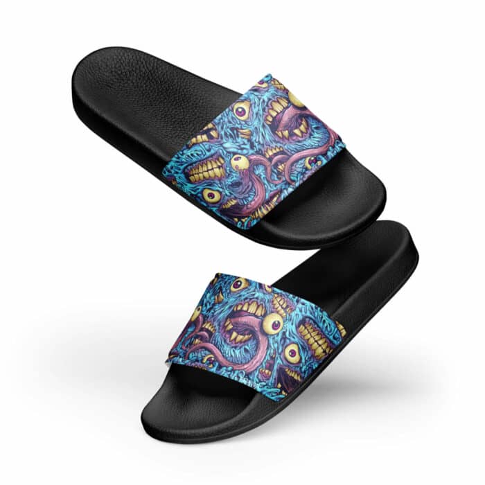 Eyeball and Teeth Women's slides